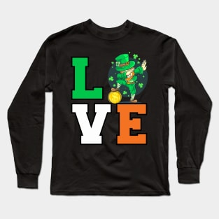 Lucky Leprechaun Clover Love Patty Parade Long Sleeve T-Shirt